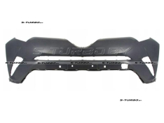 Бампер передний (черный) без отв. под омыватели, без отв. под парктроники