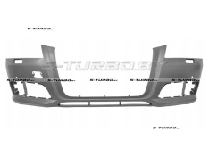 Бампер передний (грунтованный) с отв. под парктроники, с отв. под омыватели
