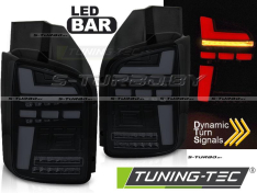 Задние фонари BLACK SMOKE SEQ LED BAR, 2 ДВЕРИ