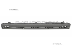 Бампер задний (темно-серый) с отв. под парктроники, центральная часть