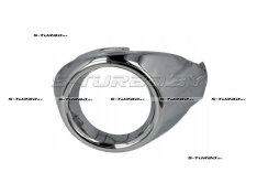 Рамка противотуманной фары (левая) хром