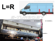 Порог (левый=правый) перед задним колесом либо за колесом, 125 см длина, ремкомплект
