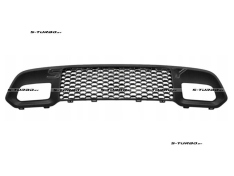 Решетка в бампер (центральная) с отв. под противотуманки, с 2017