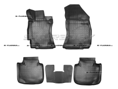 Коврики модельные полиуретановые в салон (высокий борт)