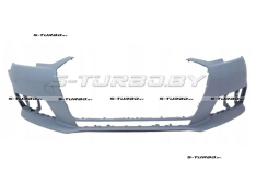 Бампер передний (грунтованный) без отв. под омыватели, без отв. под парктроники