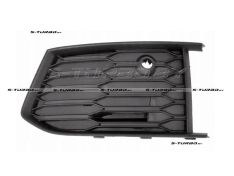 Решетка в бампер (левая) с отв. под парктроник, для версии s-line