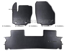 Коврики модельные резиновые в салон (низкий борт), 5 мест