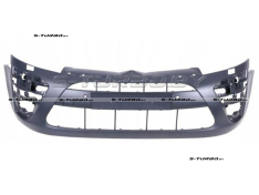 Бампер передний (грунтованный) с отв. под омыватели, с отв. под парктроники, 2010-2014