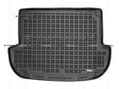 Коврик в багажник модельный полиуретановый, 5 мест