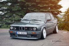 Накладка переднего бампера M-TECHNIC 2