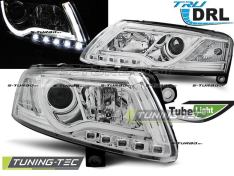 Передние фары LED TUBE LIGHTS TRUE DRL CHROME