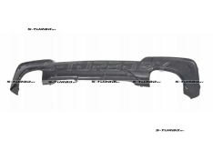 Спойлер заднего бампера (грунтованный) с отв. под две выхлопные трубы, для версии m-pakiet