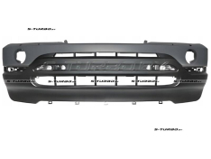 Бампер передний (грунтованный) с отв. под омыватели, с отв. под парктроники