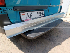 Порог (левый) наружная часть, ремкомплект