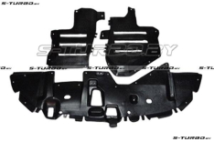 Защита двигателя боковая левая + правая + защита бампера (пластик) бензин