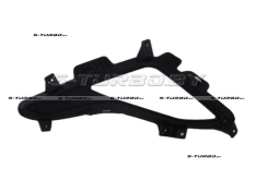 Решетка в бампер (левая) с отв. под противотуманку, 2014-2015