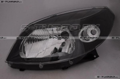 Передняя фара (левая) темная