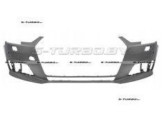 Бампер передний (грунтованный) с отв. под омыватели, с отв. под парктроники