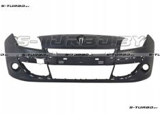 Бампер передний (черный) с отв. под противотуманки