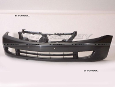 Бампер передний (черный) с решеткой, 2006-2008