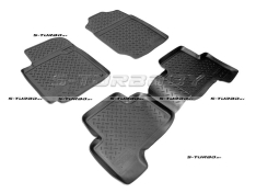 Коврики модельные полиуретановые в салон (высокий борт), 5 дв.