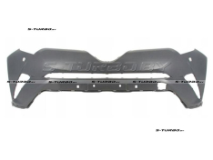 Бампер передний (грунтованный) с отв. под омыватели, без отв. под парктроники