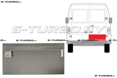 Дверь задняя (правая) распашная, наружная часть, 33 см, заводской штамп