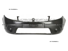 Бампер передний (черный) без отв. под противотуманки