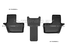 Коврики модельные полиуретановые в салон (высокий борт), 3-ий ряд