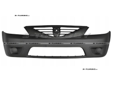 Бампер передний (черный) без отв. под противотуманки