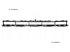 Решетка в бампер (центральная)