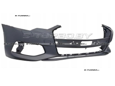 Бампер передний, с отв. под омыватели, без отв. под парктроники