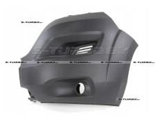 Бампер передний, с отв. под противотуманку, левая часть