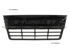 Решетка в бампер (центральная) глянцевая, без отв. под парктроники