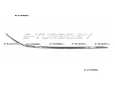 Накладка переднего бампера (правая) хром