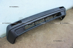 Бампер передний (черный) широкий, с усилителем