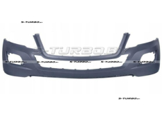 Бампер передний (грунтованный) без отв. под омыватели, без отв. под парктроники