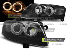 Передние фары ANGEL EYES BLACK