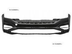 Бампер передний (черный)