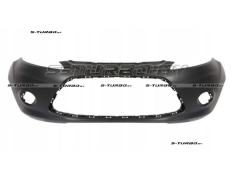 Бампер передний (черный) с отв. под противотуманки