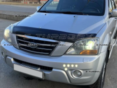 Дефлектор капота, без клыков