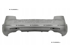 Бампер задний (черный) euro-type