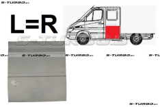Дверь боковая задняя (левая=правая) наружная часть, дубль кабина, 65 см высота, заводской штамп
