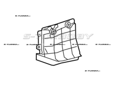 Защита двигателя (пластик) бензин, левая часть, usa-type
