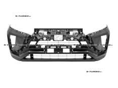 Бампер передний (грунтованный) без отв. под накладку, для версий ES, LE