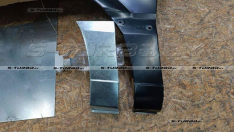 Крыло переднее (левое) нижняя часть, оцинкованная сталь, ремкомплект