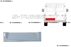 Дверь задняя (левая) распашная, наружная часть, 20 см, заводской штамп