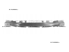 Усилитель заднего бампера (алюминий)