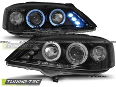 Передние фары ANGEL EYES BLACK
