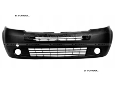 Бампер передний (черный) с отв. под противотуманки, 2007-2010